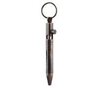 Mini stylo en laiton, notre mini stylo à bille est un stylo de poche de voyage, un pendentif de stylo à bille en laiton portable comme porte-clés, un mini stylo porte-clés facile à écrire pour V