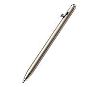 Mini stylo en titane - Design, petit stylo de poche, signature classique | Écriture lisse et cool Porte-clés Accessoires utiles, écriture plus facile, stylos de petite taille pour signature