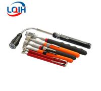 Mini stylo magnétique télescopique Portable, outil pratique, capacité pour ramasser des boulons d'écrou, bâton de tige de ramassage extensible with Light
