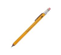 Mayddle Porte-mine en bois OHTO WN02-SP5-YL, pointe 0,5 mm, corps jaune, cèdre d'encens