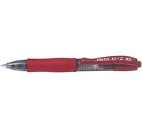 Mini Stylo Roller Encre Gel G2 Xs7 Pixie Tracé 0,4 Mm (Bille 0,7mm) Bordeaux