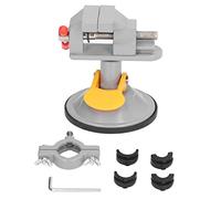 Mini Suction Vise Clamp | 360° Rotation for DIY/Jewelry/Watch Repair | Aluminum Alloy Workbench Tool with 35mm Capacity