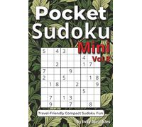 Mini Sudoku Book: Mini Sudoku Book for Adults | 140 Medium level puzzles with Solutions | Pocket 4x6 Travel Size | Large Print for Easy Reading | Perfect Gift for Seniors, Teens, Men & Women | Vol. 8
