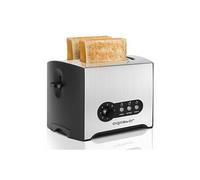 Aigostar Mini Sunshine 30MPX - Grille-pain en acier inoxydable, 900W, avec 2 fentes extra-larges et fonctions réchauffage et décongélation. 7 niveaux de brunissage, 0% BPA.