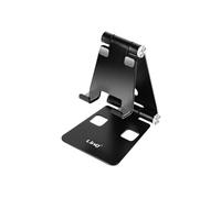 Mini Support Bureau Noir Pliable LinQ pour Smartphone Ultra Compact