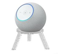 Mini support de bureau pour Echo Spot et Homepods - Protège le son des haut-parleurs - Support stable - Pour Dot Max et Spot 2024 - Support pour audio avec gain de place - Transparent