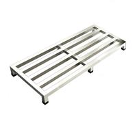 Mini support de sol divisé en acier inoxydable, pas d'installation nécessaire, idéal pour les entrepôts et les cuisines, design stable et durable