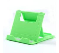 Mini Support De Téléphone Créatif Portable Universel Pliant En Plastique Support De Téléphone Tablette Support D'Ordinateur Pour Ipad Iphone Samsung Xiaomi.Green.