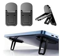Mini support pour ordinateur portable, pliable et léger, ergonomique, avec refroidissement ventilé, convient aux ordinateurs portables et claviers de 10 à 17,3", noir