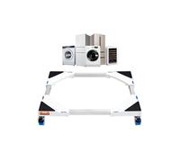 Mini support réfrigérateur base lave-linge sécheuse à roulettes 383-614 mm