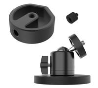 Mini support Starlink, avec base magnétique, angle réglable, Starlink mini robuste et durable, facile à utiliser, mini support Starlink adapté à l'installation sur le toit de la voiture (Noir)