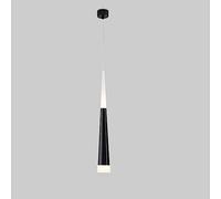 Mini Suspension Classique Nordique dorée, Barre LED, Tube Long, plafonnier Suspendu en Acrylique Noir Moderne, Suspension linéaire chromée, Lustre pour Hall d'entrée, escalier, Table de Chev