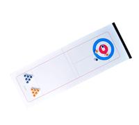 Mini Table Curling - Kit de disque coulissant de précision, jeu de compétences compétitives de table, activités de table stratégique portable, équipement de jeu | Divertissement amusant so