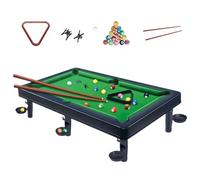 Mini table de billard, jeu de billard, équipement familial portable avec construction solide, accessoire d'intérieur avec style moderne, organiseur pour et adultes, jouets éducatifs en plein