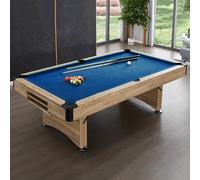 Mini Table De Billard Pliable De Style Américain - Table De Billard Multifonctionnelle for Enfants, Salle Jeux Familiale(209x115x80cm)