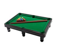 Mini Table de Billard Portable avec 2 bâtons, 16 Boules et Triangle pour fête de Voyage
