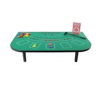 Mini Table de Blackjack avec Accessoires de Jeu - LUCKY -