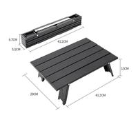 Mini Table De Camping Pliable Et Portable, Pour Pique Nique En Plein Air, Barbecue, Tour De Table, Ultra Légère, Bureau De Lit D'ordinateur
