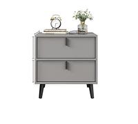 Mini table de chevet moderne en bois, commode à 3 tiroirs, meuble de chambre simple, table de nuit compacte, table basse élégante (40 cm, style un)