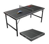 Mini table de ping-pong Flexi Noir