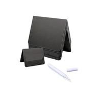 Mini tableau noir multifonctionnel en Pvc de Type V, 10 pièces, petits tableaux noirs effaçables, panneaux messages verticaux for bureau Pour Mariages, Restaurants