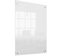 Mini Tableau Transparent - Nobo - 600 X 450 Mm - Acrylique Effaçable - Fixations Incluses - Design Moderne