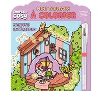 Mini Tableaux cosy à colorier - Jardins intérieurs (avec stylo gel) - Anaïs Fait De L'art - Fleurus - Boîte ou accessoire - Jeux livres objets
