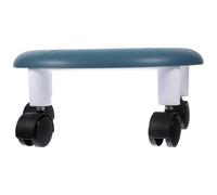 Mini Tabouret Roulant Portable à Roulettes, Siège Compact Multifonction | Pp et Alliage D’aluminium, Capacité de Charge, Rotation 360°, Petit Format Bleu