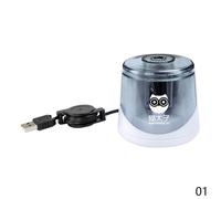 Mini Taille-Crayon Automatique 2 En 1, Usb, Électrique, Protection Des Mains De Bureau, Interrupteur À Pression, Aiguisoir, Couteau Pour Étudiants