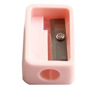 Mini taille-crayons en plastique réutilisable couleur bonbon standard machine de découpe crayon étudiant bureau papeterie durable