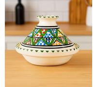 Mini Tajine Ethnique Porte Épices en Céramique Terre cuite Tunisienne - Élégance Artisanale pour la Cuisine Diam. 13 Cm 1507251403 Maroc Tunisie Ethnique du Monde