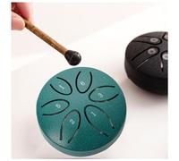 Mini tambour à langue acier pierres Bouddha, kit batterie de guérison sonore, tambour sans soucis 7,6 cm, 6 notes, tambour en acier adultes, éducation, divertissement, méditation, yoga, cadeaux zen (