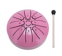 MINI TAMBOUR À LANGUE EN ACIER DURABLE TON PRÉCIS AMOUREUX DE LA MUSIQUE PRATIQUE DE MÉDITATION (Rose)