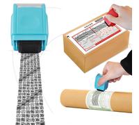 Mini Tampon À Rouleau Auto-Encreur Pour Protéger Votre Id, Nouveau Sceau De Protection Contre Le Vol D'identité, Code En Désordre