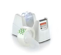Mini Tape Distributeur de ruban adhésif de bureau - Mini- REF.0521-M-B - Lourd, haute qualité et adapté pour 33 m. by Office Box (blanc)