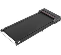 Mini tapis de course, design compact, fonctionnement silencieux du moteur, noir