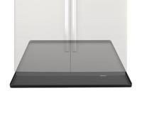 Mini tapis en silicone antidérapant pour réfrigérateur - 60 x 60 x 1,5 cm - Plateau anti-goutte pour réfrigérateur - Pour refroidisseur de vin, sèche-linge, lave-vaisselle, douche, salle de bain