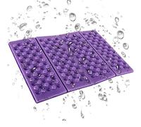 Mini tapis pliable portable, léger et imperméable - Coussin d'assise compact pour la randonnée | Coussin d'extérieur portable | Tapis en mousse pliable pour camping, trekking, randonnée, pique-nique