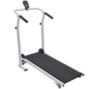 Mini Tapis roulant électrique Tapis de courseeCardio fitness multifonctions pliable 93 x 36 cm Noir
