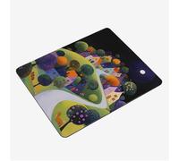 Mini Tapis Souris 24x20cm, Tapis de Souris Mignon sous Main Bureau Collines Mousepad, Surface Lisse et Base en Caoutchouc antidérapante Mouse Pad, Gaming Accessoire, pour Travail Cadeaux S0-1324