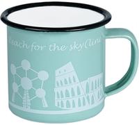 mini-tasse en émail vert (6X6CM) Symboles de la ville - Joyin