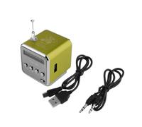 Mini TD-V26 Numérique FM Radio Haut-Parleur LCD Affichage Stéréo Haut-Parleur Lecteur Support Bluetooth Micro TF Carte U Lecture De Disque