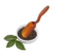 Mini Tea Scoop Spoon | ABS Material 15 cm Lightweight Durable Tiny Shovel Design Kitchen Measuring Tool Tea Leaf Powder Sugar Dessert Serving Party Favor Gift Home Restaurant Use Compact Utilit