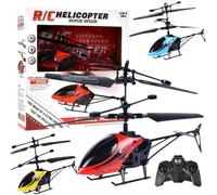 Mini Télécommande À Induction Infrarouge Rc, Jouet Rc, Hélicoptère Gyroscopique 2ch, Drone Radiocommandé, Machines-Générique
