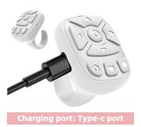 Mini télécommande Bluetooth jixopn - Compatible avec iPhone, Xiaomi, Huawei - Tourne-pages pour liseuses, déclencheur photo sans fil, bouton selfie
