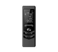 Mini télémètre numérique portable - Appareil de mesure d'angle horizontal - Appareil de mesure de l'espace électronique pour les distances de volume de surface