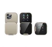 Mini téléphone à rabat, écran tactile HD de 1,69", mini smartphone, téléphone portable pliable à écran tactile, double SIM mode unique, réseau 2G, radio FM, téléphone portable pour enfants et