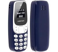 Mini-téléphone BM10, bleu - Ecran 0,66"", Nano-SIM + Micro-SD, batterie 350 mAh Bleu