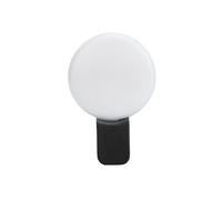 Mini TéLéPhone Clipon LumièRe De Remplissage Usb Rechargeable Selfie Anneau LumièRe Pour La Diffusion En Direct (Noir)