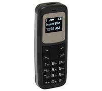 Mini Téléphone Portable 2G, Téléphone Portable GSM de Base avec Crochet d'oreille, Composeur de Casque Bluetooth, Téléphone de Secours dans la Voiture, Batterie 350 MAh, Simple